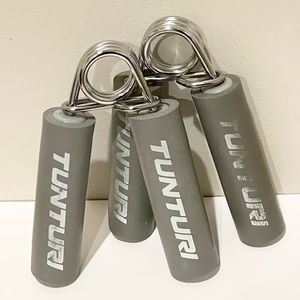 Pair of Tunturi foam hand grips